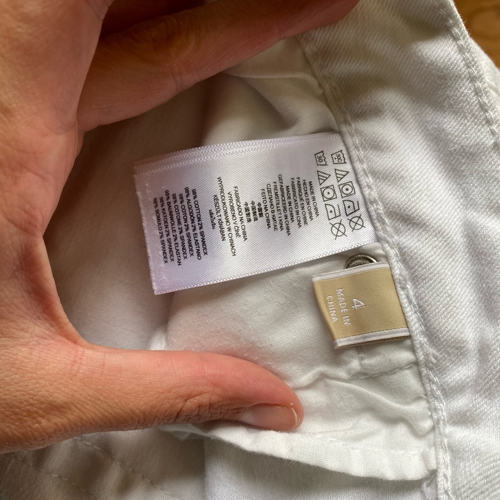Michael Kors white jeans